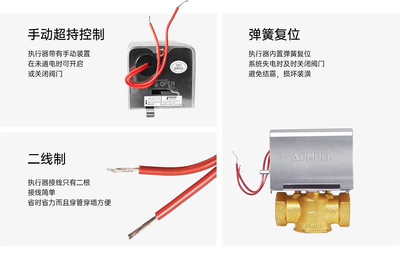 空調電動(dòng)二通閥為什么裝在回水管-艾德默閥門(mén)