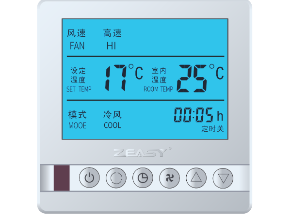 風(fēng)機盤(pán)管溫度控制器控制原理
