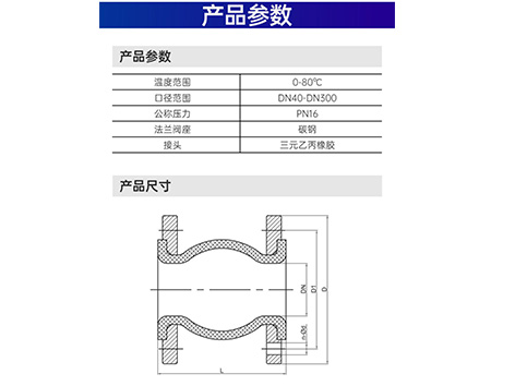 橡膠軟接頭安裝在什么位置上？安裝注意事項？