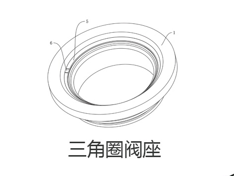 球閥三角圈閥座和四氟閥座區別-艾德默閥門(mén)